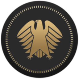 Deutsche eMark Cryptocurrency Logo